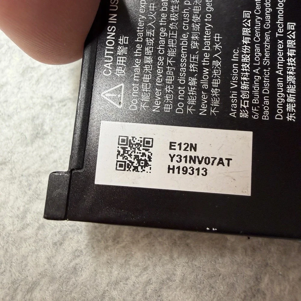 Insta360 ONE X2 Battery 1630mAh CINOSBT/B Li-ion Camera Battery Tested